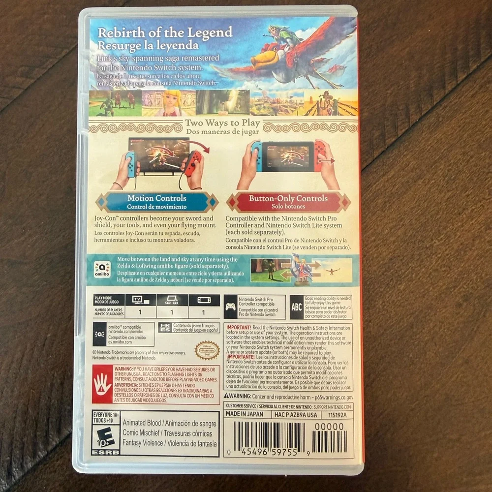 Nintendo Switch The Legend of Zelda: Skyward Sword HD - Picture 3 of 3